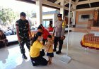 Koptu Nyoman Suartawan Dampingi Posyandu Balita dan Lansia