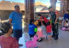 Koptu Made Nuriana Dampingi Pelaksanaan Posyandu Balita di Desa Jumpai