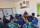 Danramil Nusa Penida Berikan Jam Komandan kepada Personel