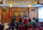 Serka Ketut Sudarma Hadiri Monev Penyelenggaraan Pemerintahan Desa Tojan